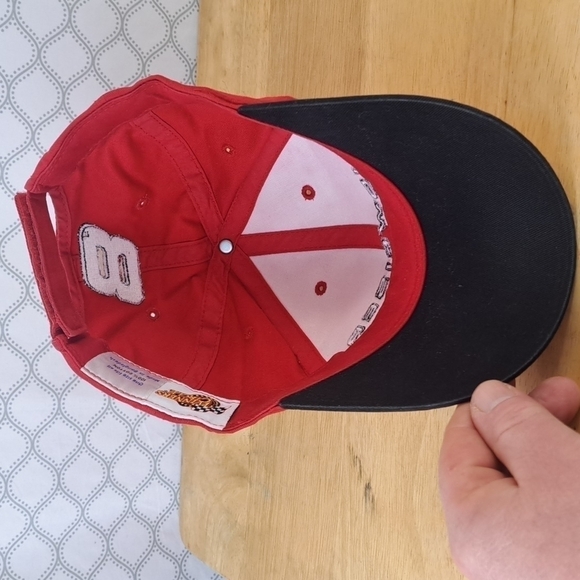 Dale Earnhardt Jr. Budweiser #8 Bud racing Nascar Winners Circle red hat - Picture 7 of 9